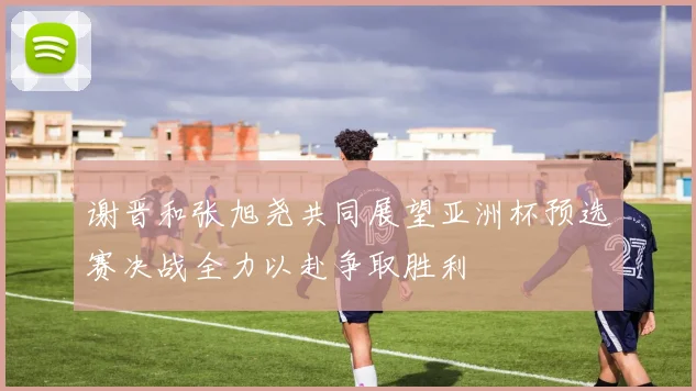 谢晋和张旭尧共同展望亚洲杯预选赛决战全力以赴争取胜利